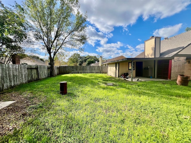 view of yard