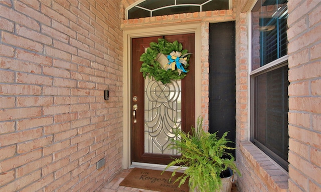 view of property entrance