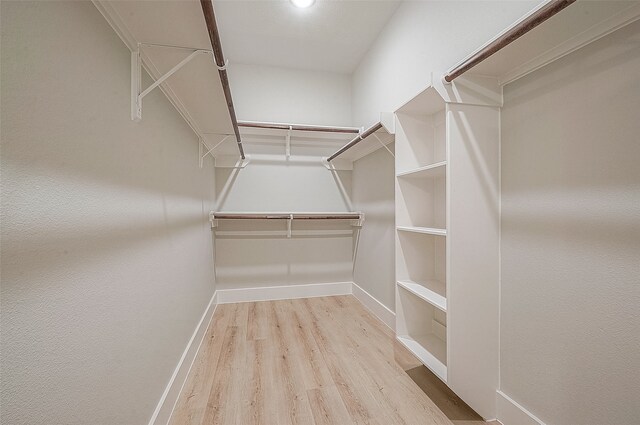 3837 Mainer St, Houston, TX 77021 - spacious closet featuring light hardwood / wood-style flooring