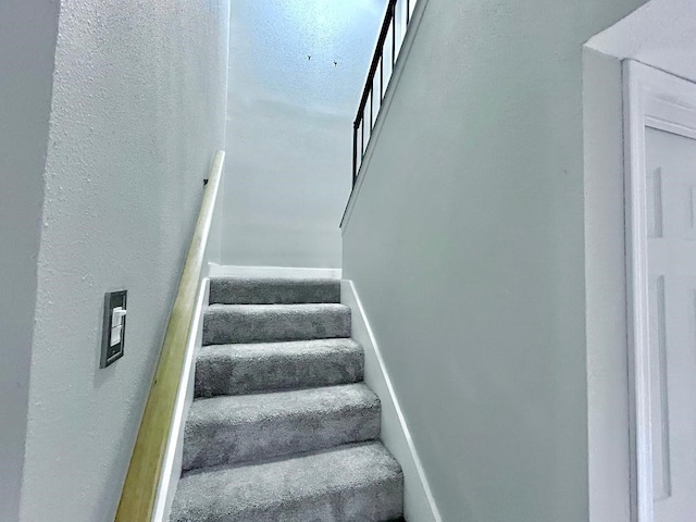 view of stairs