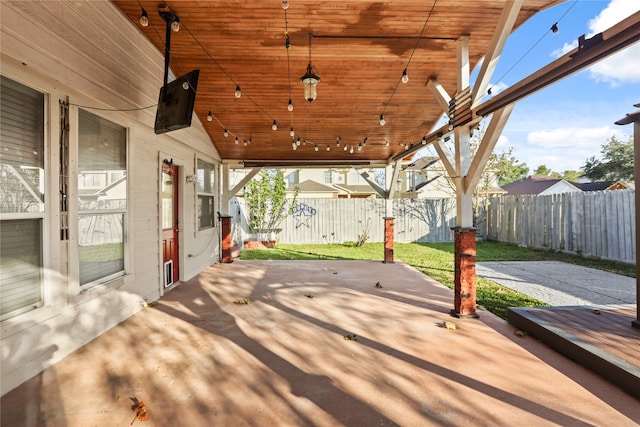 view of patio / terrace