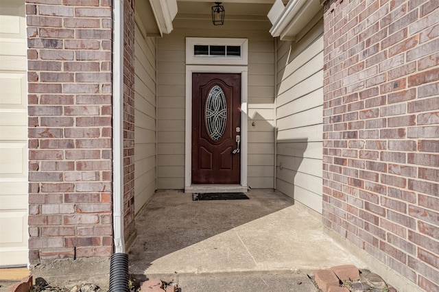 view of property entrance