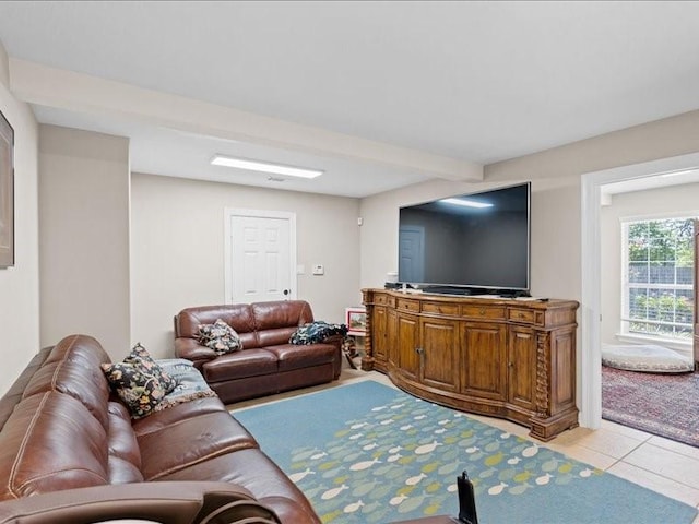 5960HIGHWAY 36 N, Bellville, TX 77418 - living room featuring light carpet and light tile patterned floors