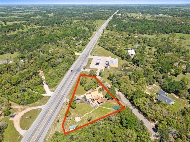 5960HIGHWAY 36 N, Bellville, TX 77418 - aerial view with a forest view