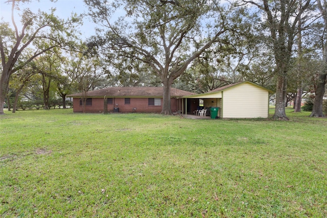 view of yard