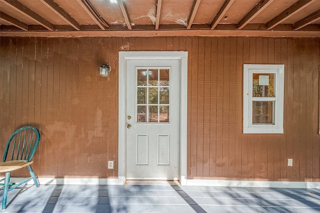 view of property entrance