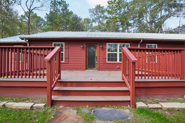 view of deck