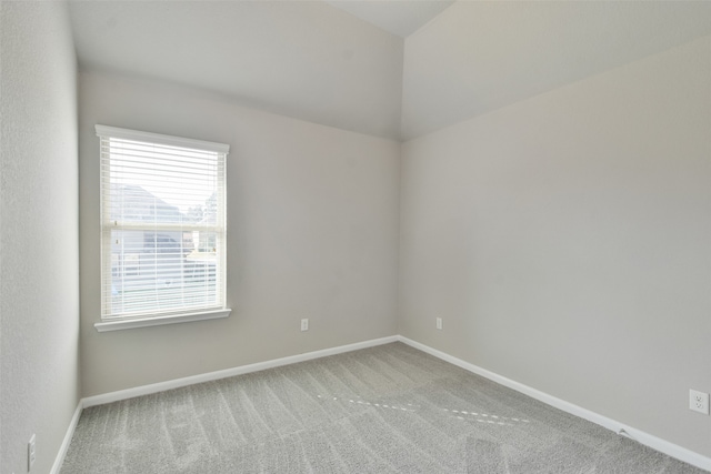 unfurnished room featuring carpet flooring