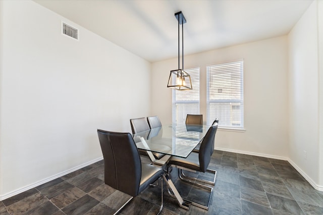 view of dining area