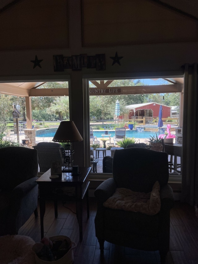 view of patio with a gazebo