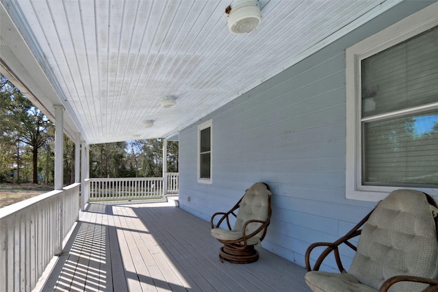 170 Mesa Verde, Livingston, TX 77351 - wooden terrace with a porch