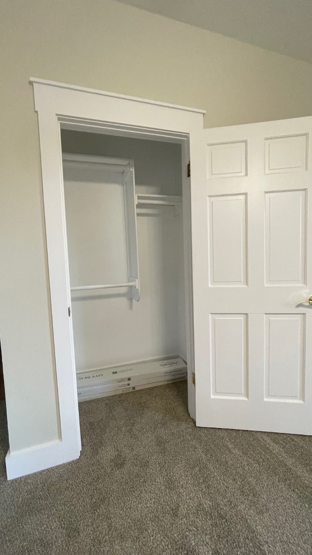 view of closet