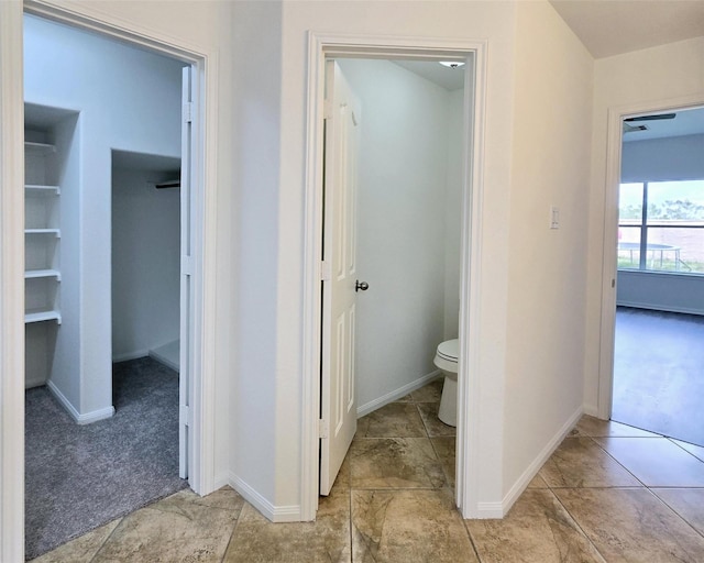 bathroom featuring toilet