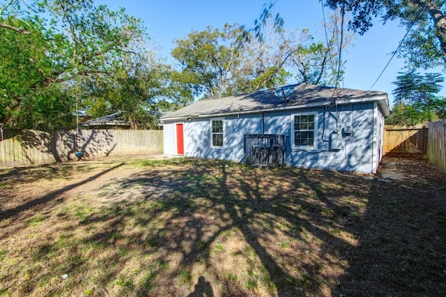 view of back of house