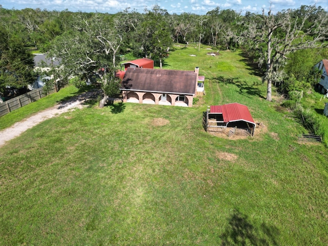 aerial view