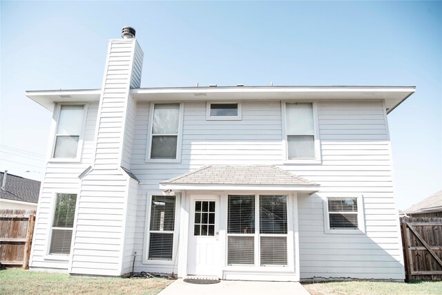 view of rear view of house