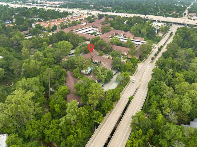 aerial view