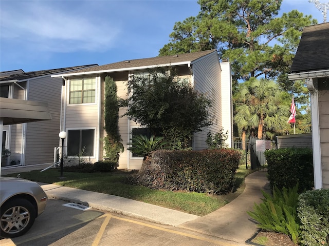 view of side of property