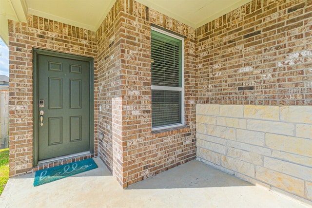 view of property entrance