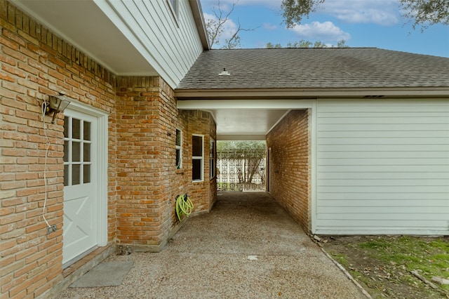 view of patio