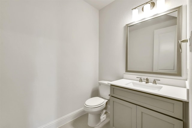 12926 Whitewater Way, Conroe, TX 77302 - half bath with vanity and tile patterned floors