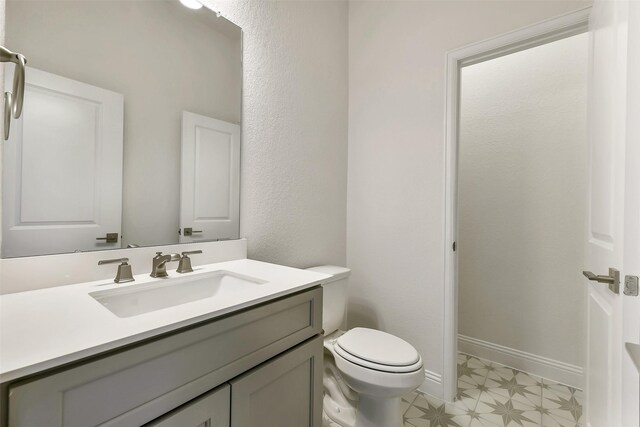 12926 Whitewater Way, Conroe, TX 77302 - bathroom featuring vanity and tile patterned floors