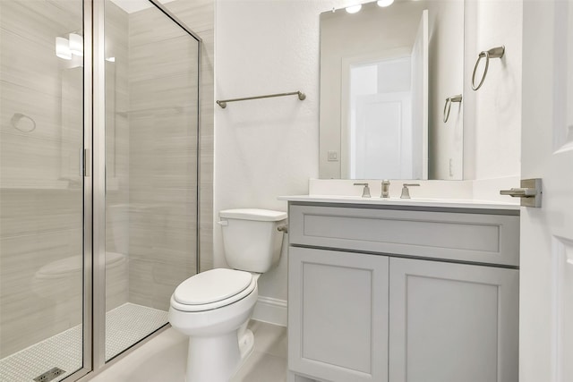 12926 Whitewater Way, Conroe, TX 77302 - bathroom with vanity and a stall shower