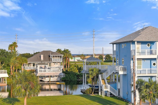 property view of water