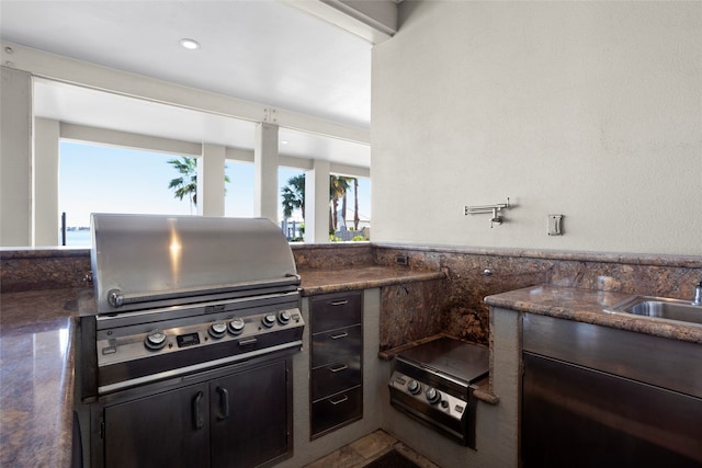 kitchen featuring sink