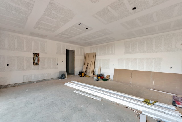 empty room featuring concrete floors