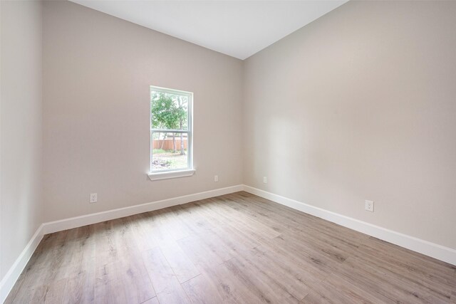 24601 Tipperary St, Hempstead, TX 77445 - spare room featuring baseboards and light wood-style flooring
