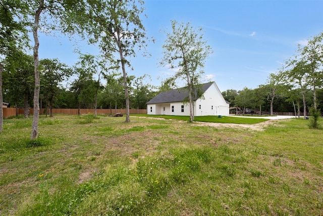 24601 Tipperary St, Hempstead, TX 77445 - view of yard with fence