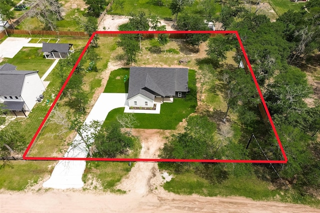 24601 Tipperary St, Hempstead, TX 77445 - drone / aerial view