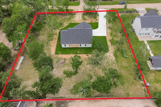 24601 Tipperary St, Hempstead, TX 77445 - birds eye view of property