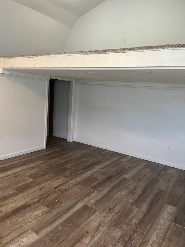 interior space featuring hardwood / wood-style flooring