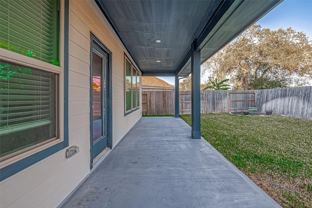 view of patio / terrace