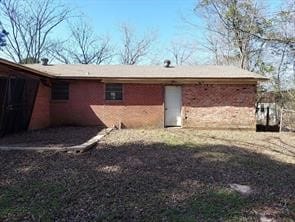 view of rear view of property