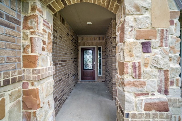 view of property entrance