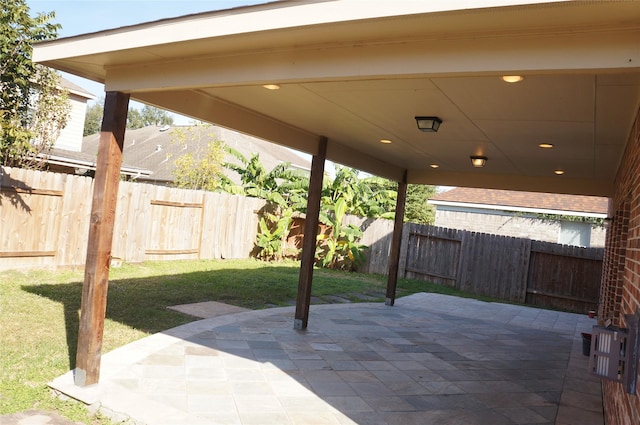 view of patio