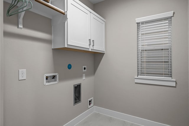 16034 Mason Run Dr, Houston, TX 77079 - washroom with cabinet space, hookup for a washing machine, and hookup for an electric dryer