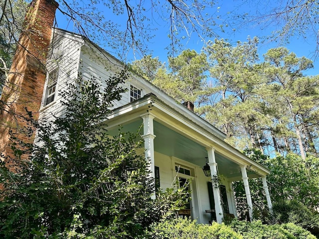 view of side of home