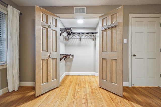 view of closet