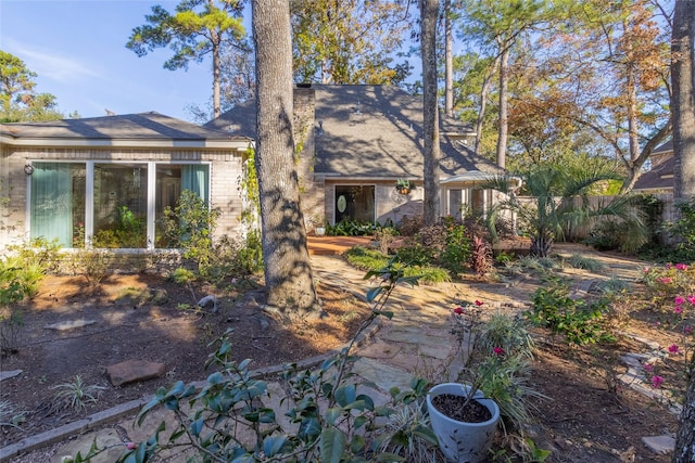 view of rear view of house