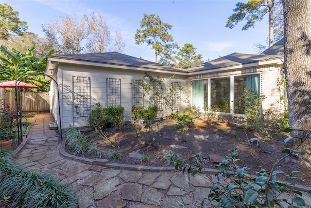 view of rear view of house