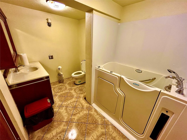 8766 Beauxart Garden Rd, Beaumont, TX 77705 - full bath featuring a bath, walk in shower, vanity, and tile patterned floors