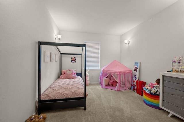 bedroom featuring carpet flooring