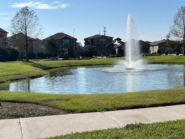 property view of water