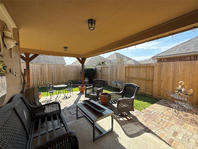 view of patio / terrace