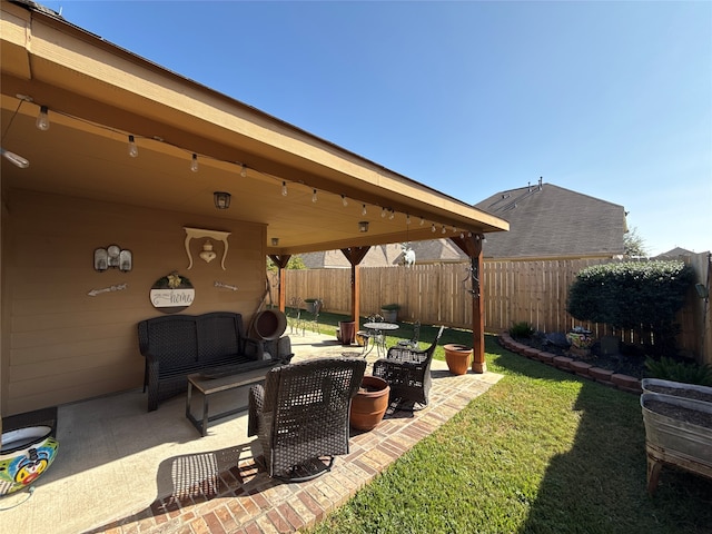 view of patio / terrace