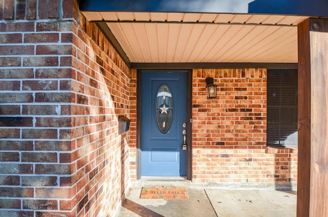 view of property entrance